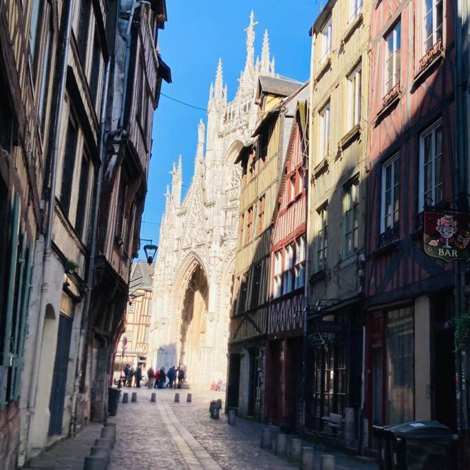 Barbapappart - Un Studio Colore Dans Le Centre De Rouen Exterior photo